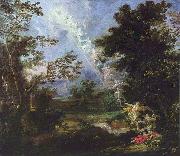 Michael Willmann Landscape with the Dream of Jacob